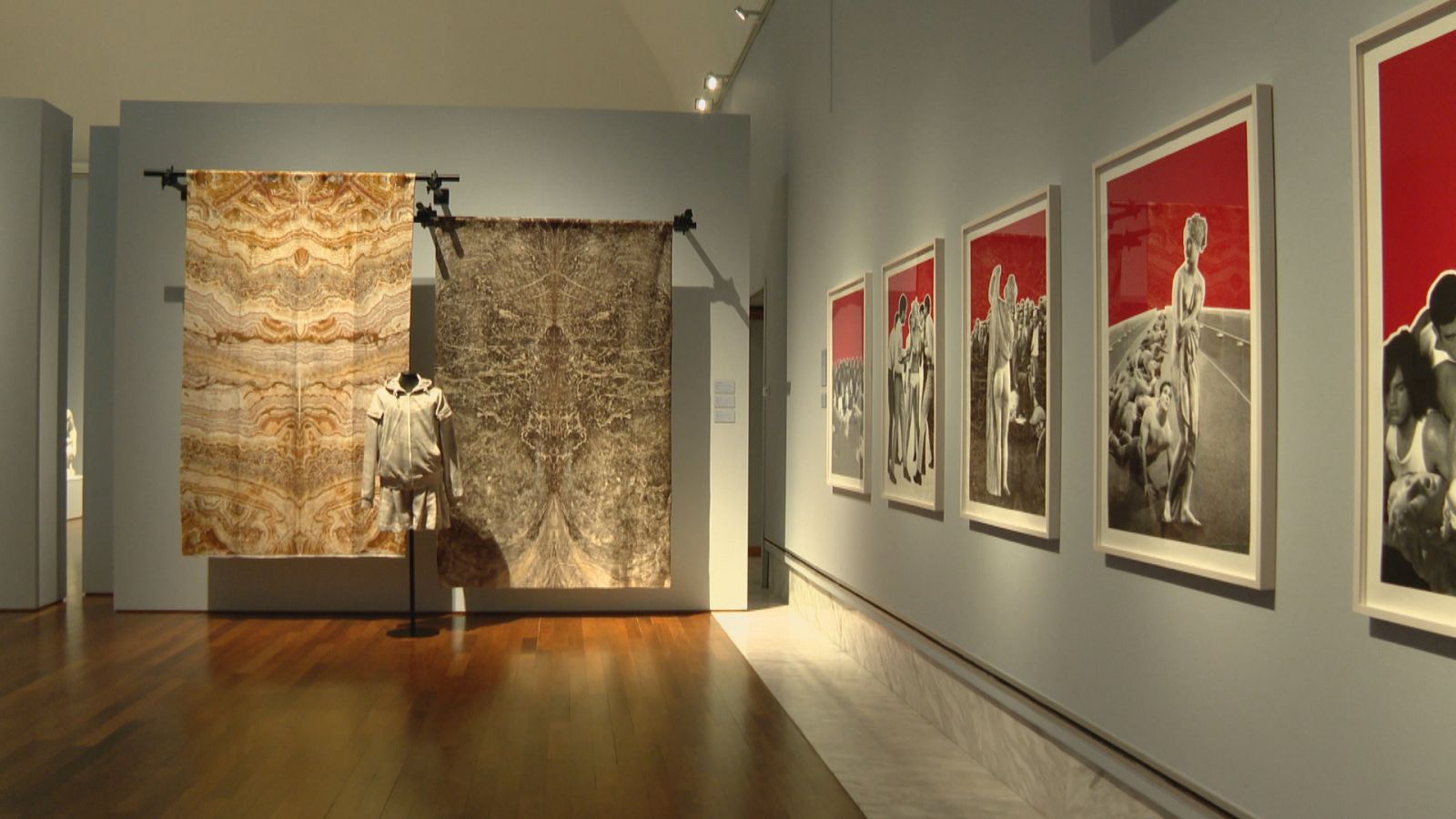 Una selecció de les obres dels alumnes de l'Acadèmia d'Espanya a Roma al Museu de Belles Arts