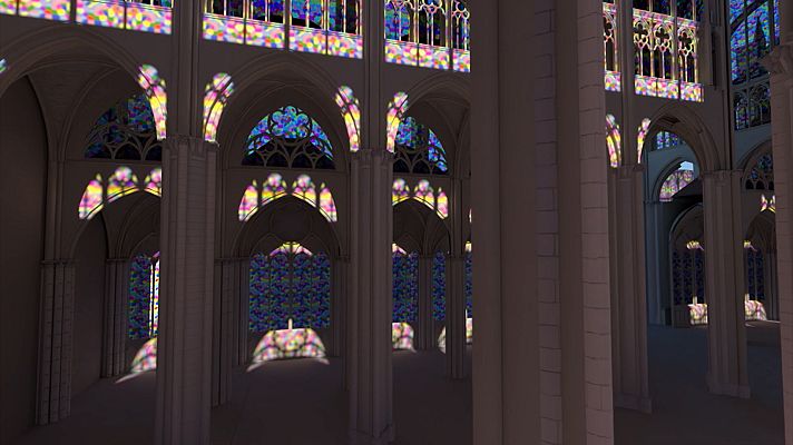 Curioseando - ¿Cómo se fabricaron las vidrieras de la catedral de León?