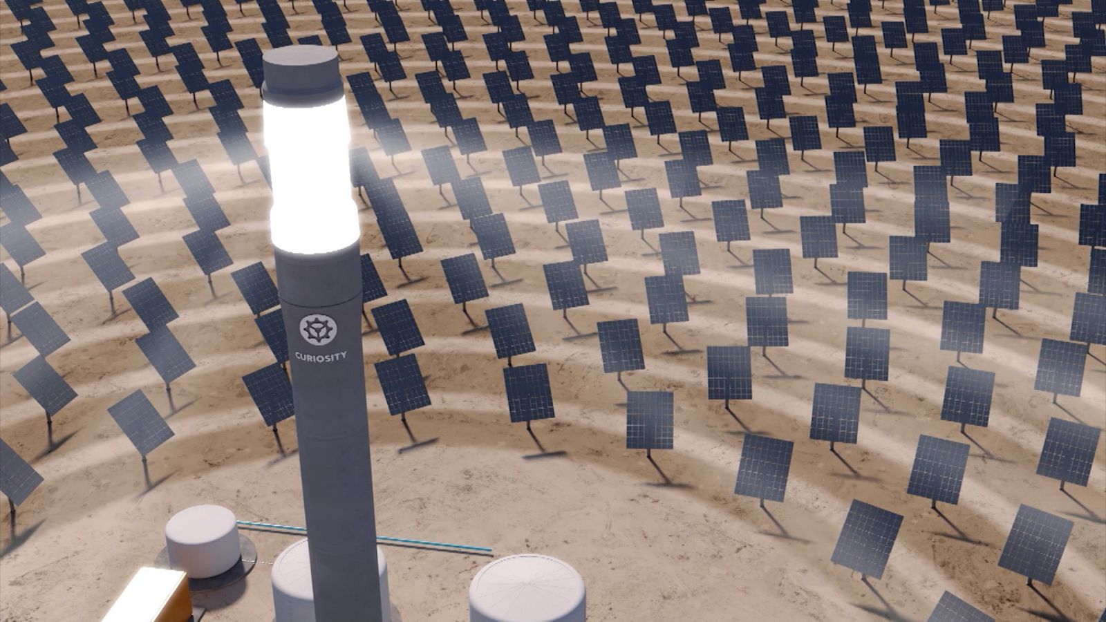 ¿Cuánta energía puede producir un espejo?