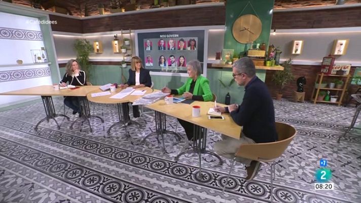 Cafè d'idees - Isa Serra, Joan Clos i la sèrie 'El otro lado'