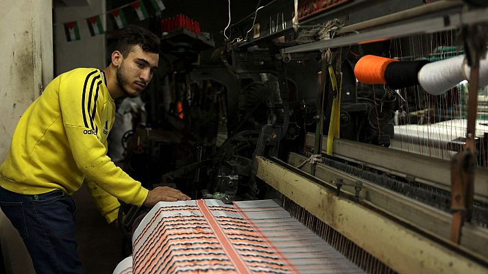 Telediario 1 - Miles de palestinos pierden su medio de vida al no poder entrar en Israel a trabajar