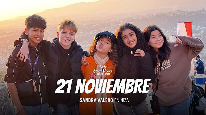 Eurovisión Junior - Sandra Valero descubre la cultura de Niza en una excursión