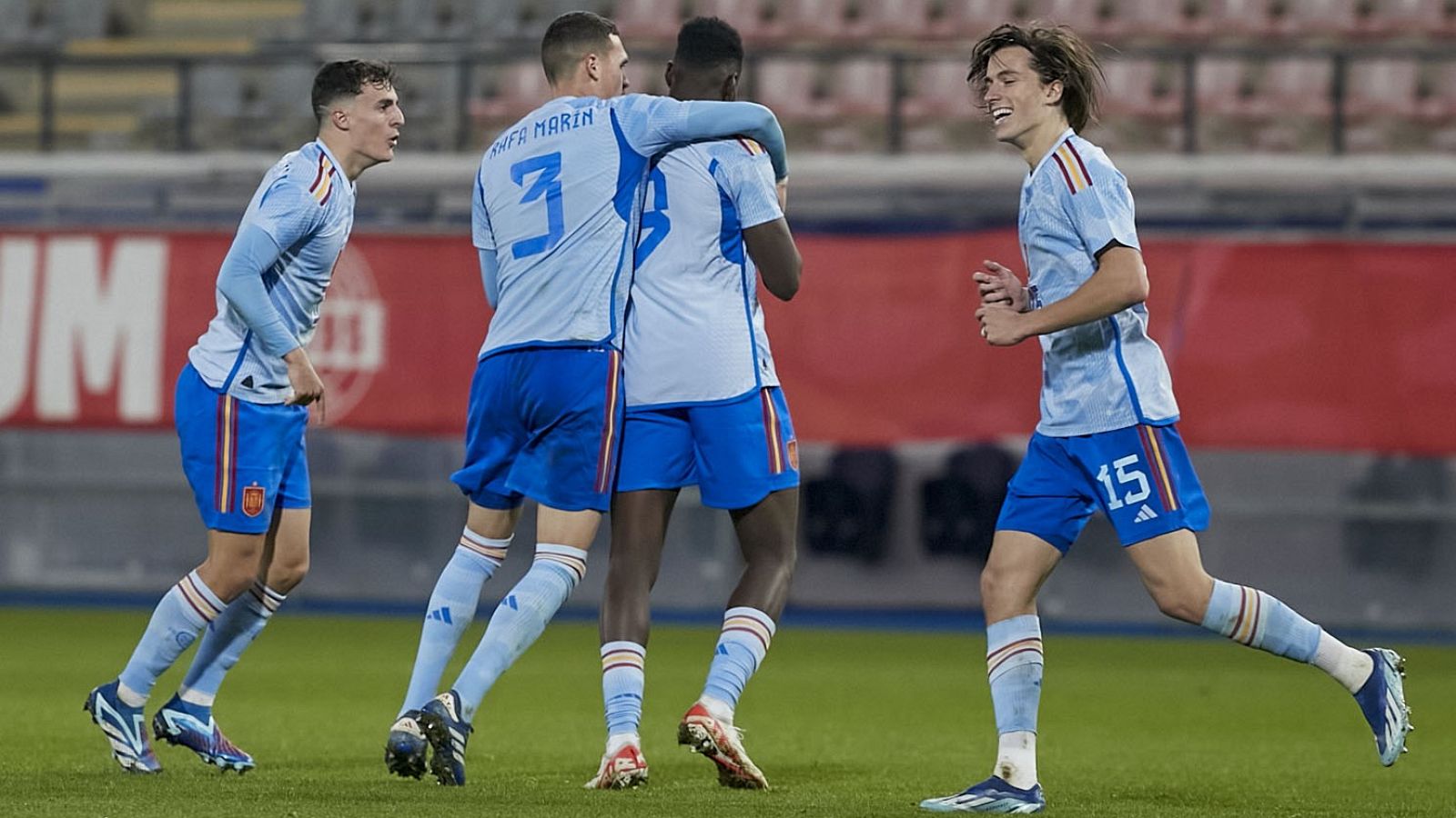 Resumen y goles del Bélgica - España, clasificación Europeo 2025