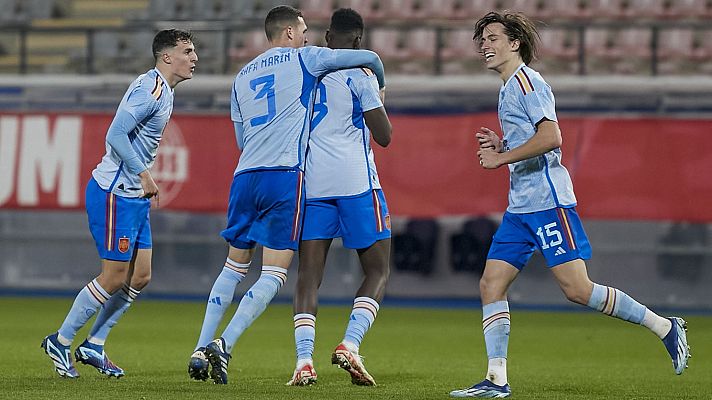  - Resumen y goles del Bélgica - España, clasificación Europeo 2025