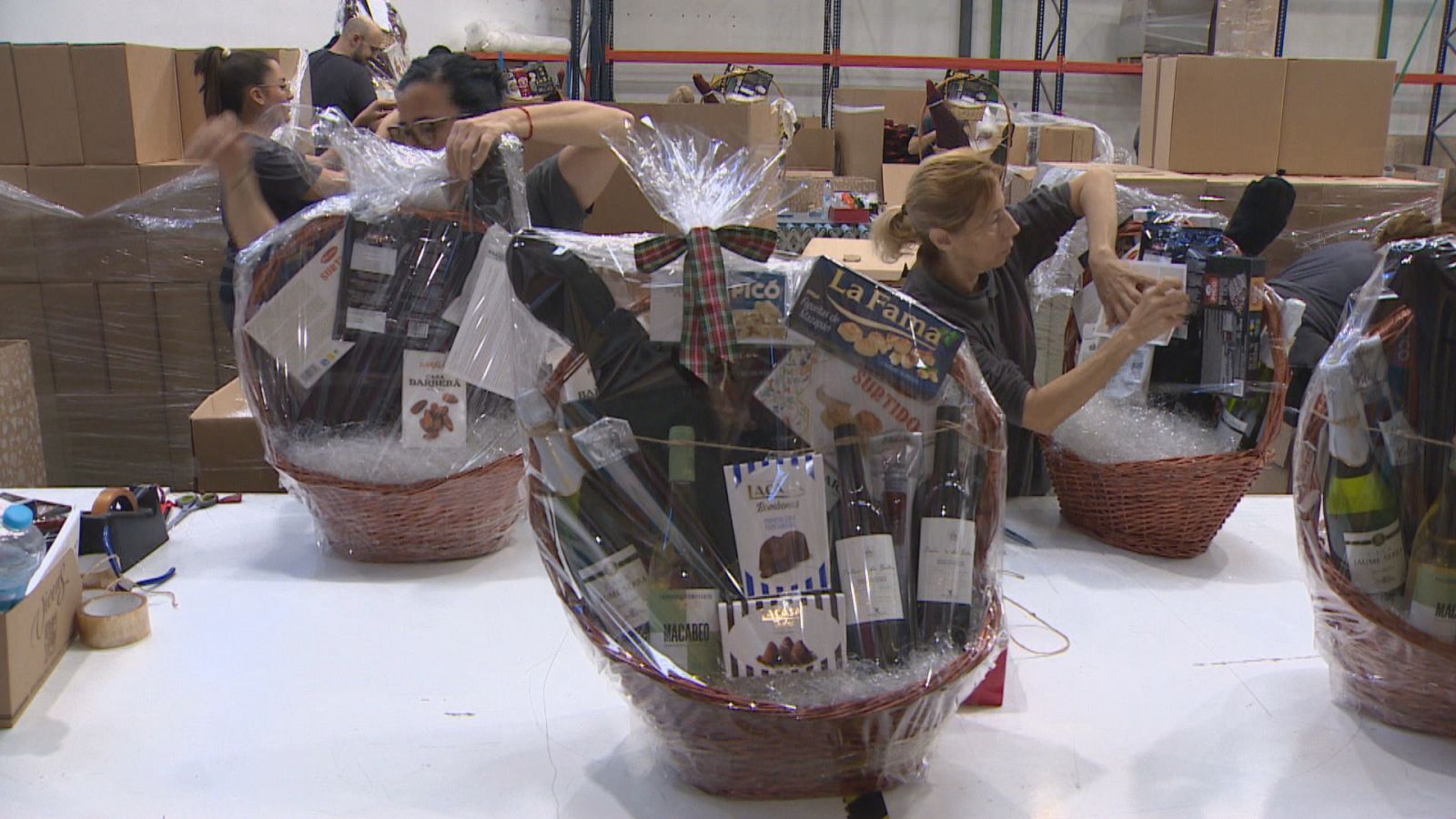 El sector de las cestas de Navidad no para de crecer, a pesar de la inflación