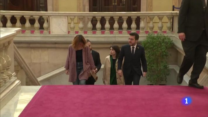L'Informatiu - Pere Aragonés convoca el Govern per materialitzar els acords d'investidura