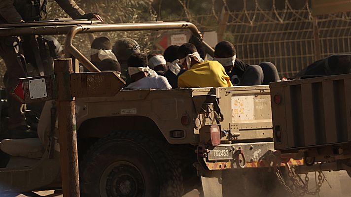 Telediario 1 - Al menos 300 presos palestinos son susceptibles de ser liberados