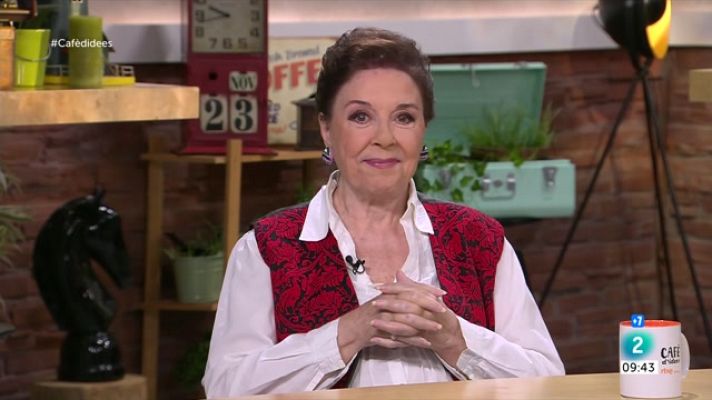Cafè d'idees - Mònica Randall, una gran actriu amb ànima de presentadora