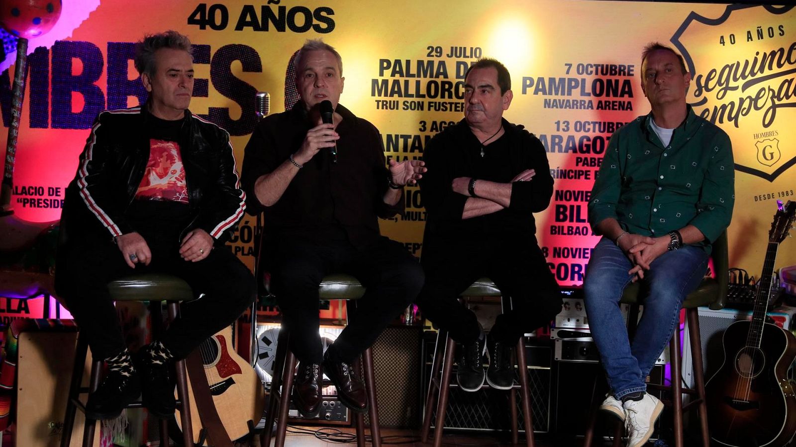 Los Hombres G celebran su 40 aniversario | Ver