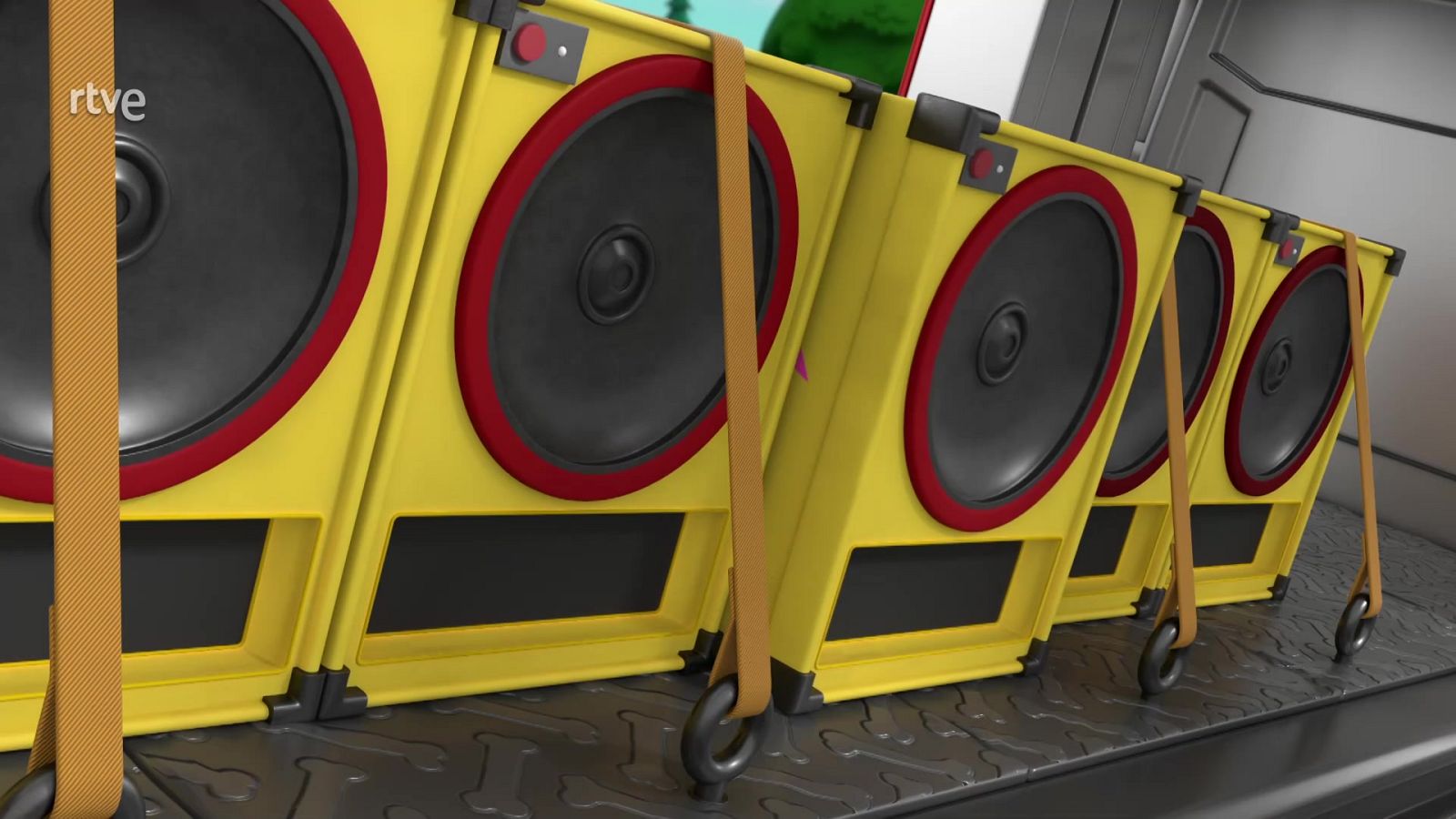 Patrulla megacamión: la patrulla salva unos altavoces robados - La patrulla canina | Ver