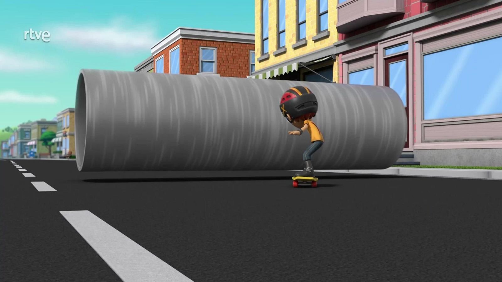 Patrulla megacamión: la patrulla salva las tuberías enormes - La patrulla canina | Ver