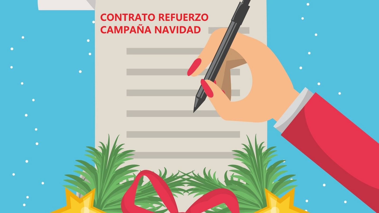 AQUÍ HAY TRABAJO - Contratos que puedes firmar para la temporada navideña - ver ahora