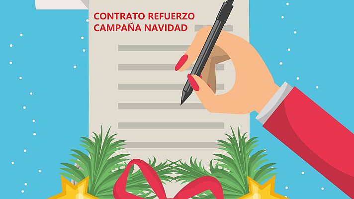 Aquí hay trabajo - Contratos que puedes firmar para la temporada navideña