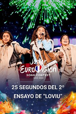 Eurovisión Junior - Clip en exclusiva del segundo ensayo de Sandra Valero
