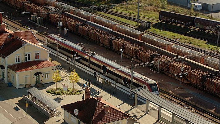 Viajar en tren - Episodio 14: Suecia: Ludvika - Mora