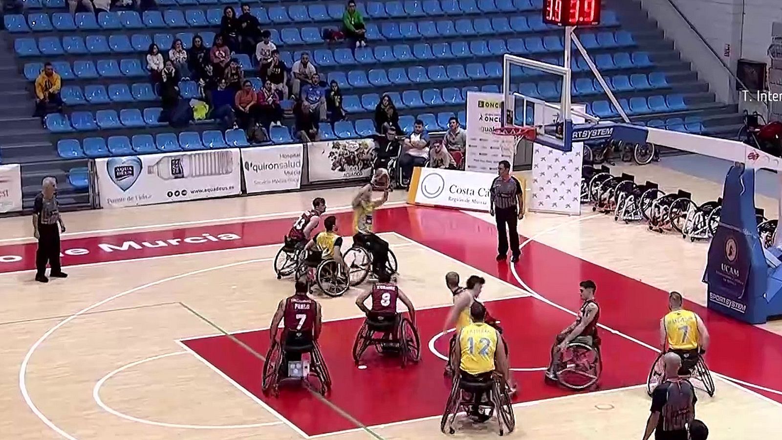 Baloncesto en silla de ruedas - Liga de División de honor. 8ª jornada: UCAM Murcia BSR - CD Ilunion - ver ahora