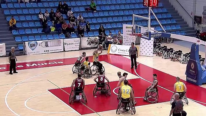 Baloncesto en silla de ruedas - Liga de División honor. 8ª jornada: Murcia BSR - Ilunion