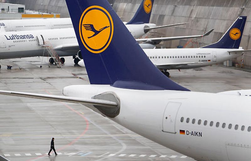 La huelga en Lufthansa provoca el caos en Alemania