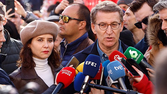 Informativo 24h - Feijóo califica de "ocurrencia" la postura de Sánchez sobre Gaza y habla de "falta de respeto" hacia Israel