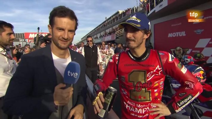 Motociclismo - Pecco Bagnaia: "Estoy en el séptimo cielo"