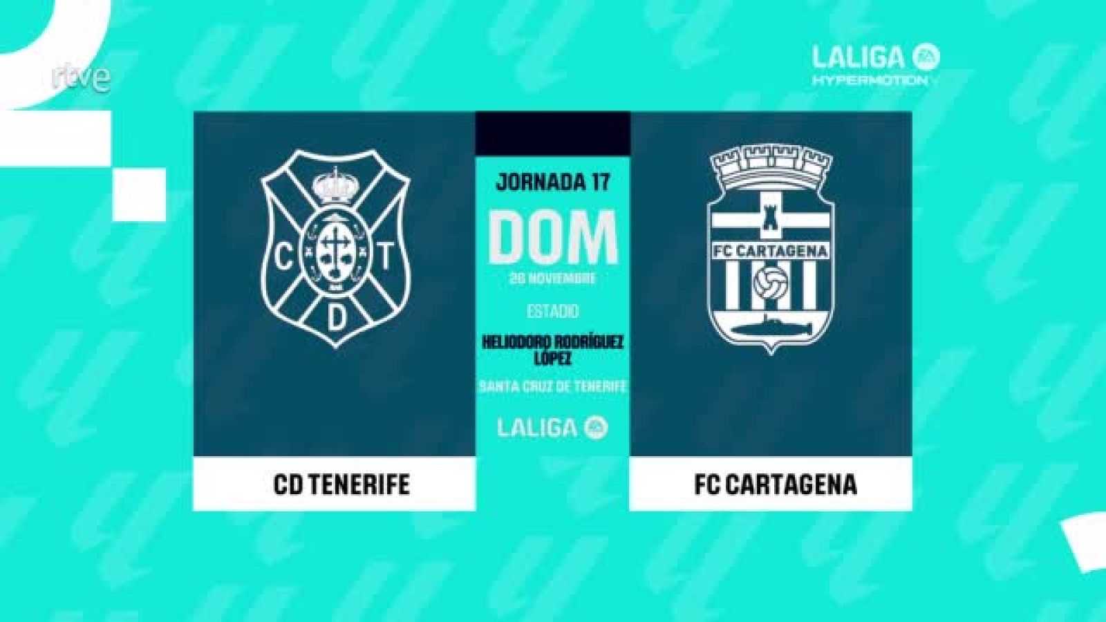 Tenerife - Cartagena: resumen del partido de la 17ª jornada | Segunda