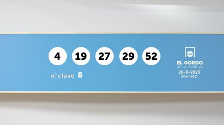 SELAE - Sorteo de la Lotería Gordo de la Primitiva del 26/11/2023