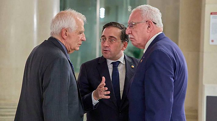 Informativo 24h - Albares defiende que la Autoridad Palestina gobierne Gaza