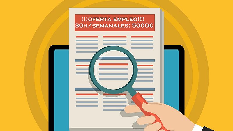 AQUÍ HAY TRABAJO - 6 ofertas falsas que pueden ser un grave problema