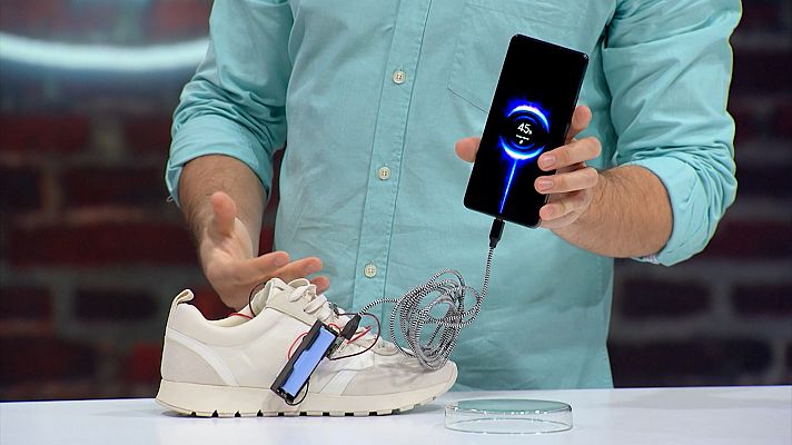 Curioseando - Así se genera energía con la suela de un zapato
