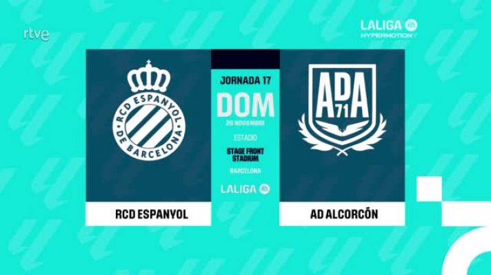 Resúmenes de LaLiga - Espanyol - Alcorcón:  resumen del partido de la 17ª jornada