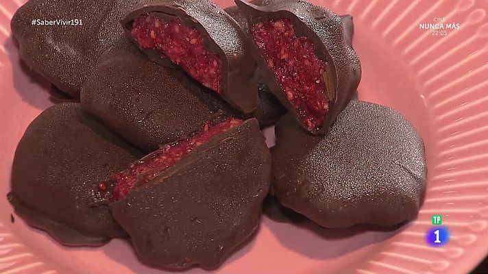 Saber vivir - Receta de galletas de frambuesa