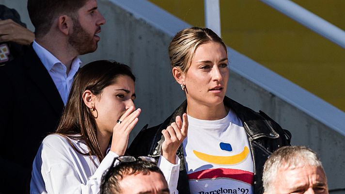 Telediario 1 - La selección se concentra en Las Rozas pendiente de la evolución de Putellas y Paredes