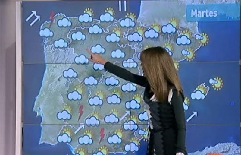 Lluvias y viento muy fuerte
