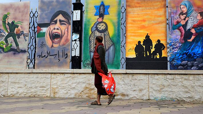 Telediario 2 - La tregua acordada en Gaza no alivia la tensión en Cisjordania