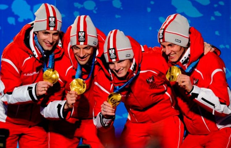 JJOO Vancouver. Austria domina en el salto de esquí | Ver