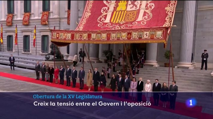 L'Informatiu - La reunió PSOE-Junts a Ginebra, present a l'obertura de la XV legislatura