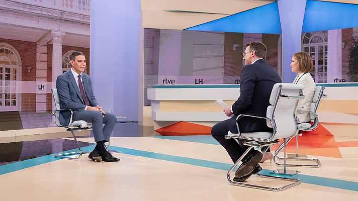 La hora de La 1 - Sánchez, a Irene Montero: "Tiene mi respeto y mi cariño"