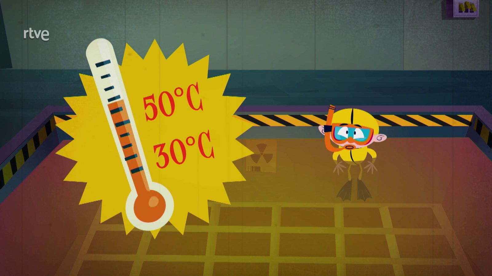 ¿Y si nos sumergimos en la piscina de un reactor nuclear?