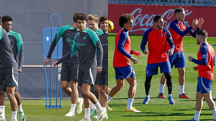 Telediario 1 - El Barcelona - Atlético de Madrid, epicentro de la jornada de liga