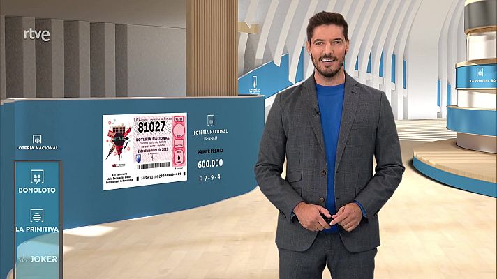 Loterías - Sorteo de la Lotería Nacional del 02/12/2023