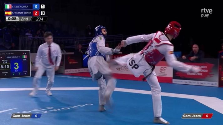 Otros deportes - Adrián Vicente, Adriana Cerezo y Javier Pérez se clasifican a París 2024 con tres platas en el Grand Prix de taekwondo en Manchester