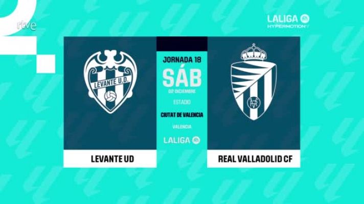 Resúmenes de LaLiga - Levante - Valladolid: resumen del partido de la 18ª jornada | Segunda