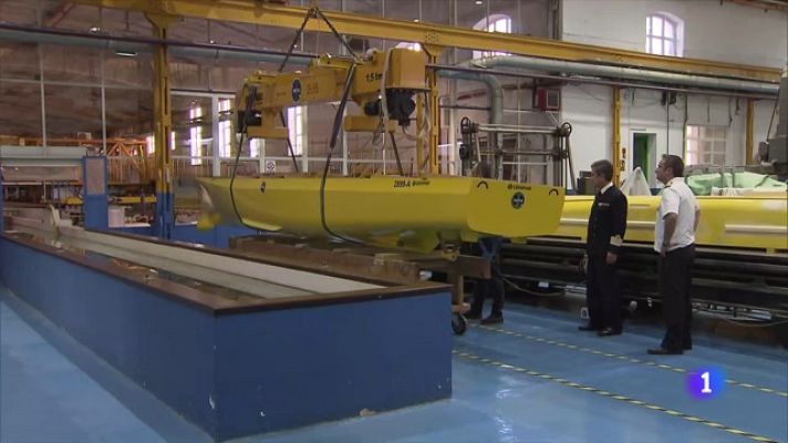 Telediario Fin de Semana - El Mar de Madrid, un mar de pruebas navales