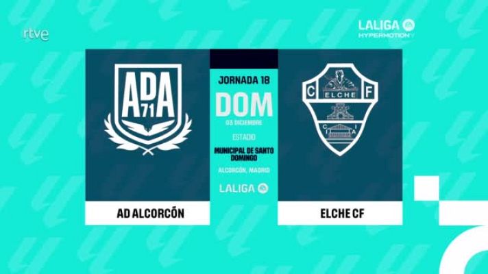 Resúmenes de LaLiga - Alcorcón - Elche: resumen del partido de la 18ª jornada