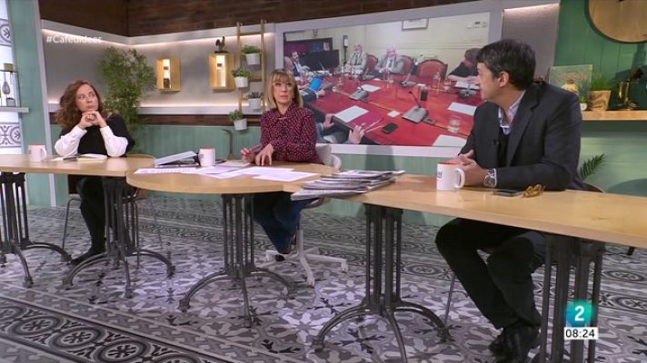 Cafè d'idees - Josep Sánchez Llibre, Marc Buxaderas i Laia Martí