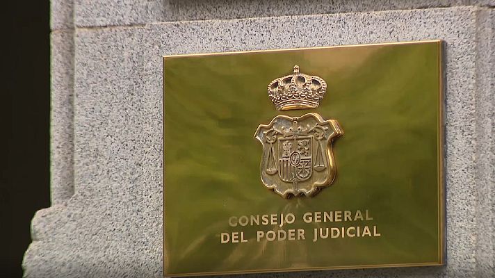 Telediario 2 - PP y PSOE se acusan mutuamente de no renovar el CGPJ en el día que se cumplen cinco años de bloqueo del órgano judicial