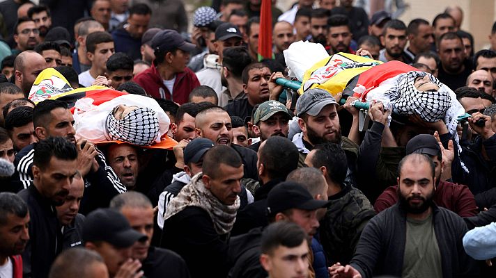 Telediario 1 - La tensión en Cisjordania, cada vez mayor