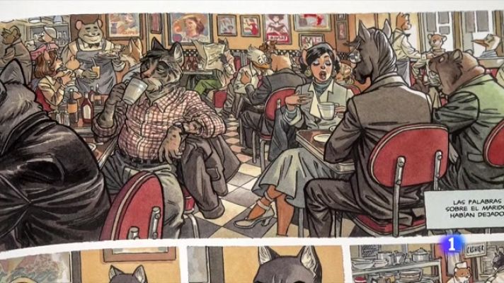 L'Informatiu - Arriba a les llibreries novaiorqueses el volum final de la saga 'Blacksad'