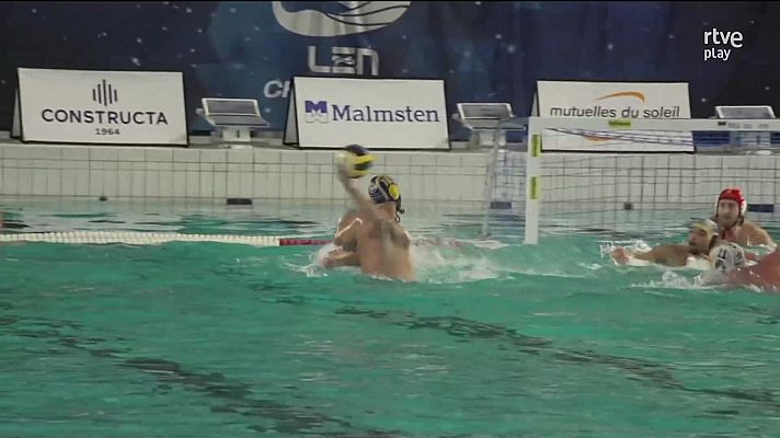Waterpolo - El eterno Felipe Perrone le da a Barceloneta el billete a cuartos de final de la Liga Europea de Waterpolo