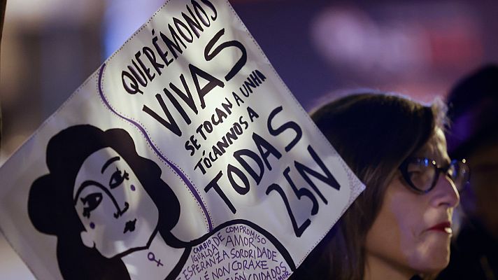 Telediario 1 - Se revisarán los criterios para dar de baja un caso en VioGén